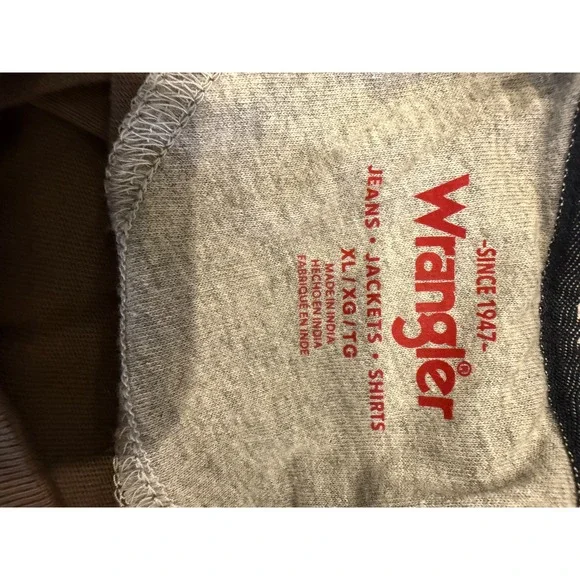 Wrangler Mens Brown Pocket T Shirt XL Extra Large Short Sleeve Crew Neck Casual - Picture 2 of 8